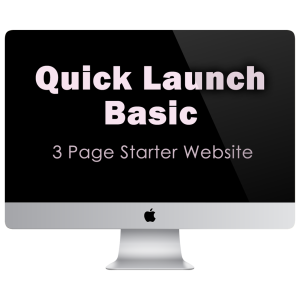 3 Page Starter Website | Quick Launch Basic