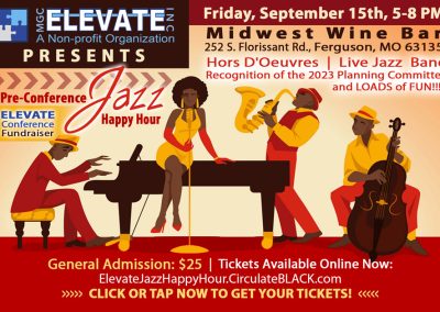 ELEVATE Conference Pre-Conference Jazz Happy Hour