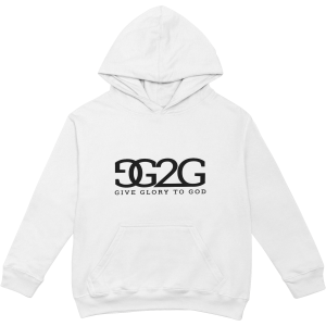 GG2G Hoodie [White/Black Lettering Logo]